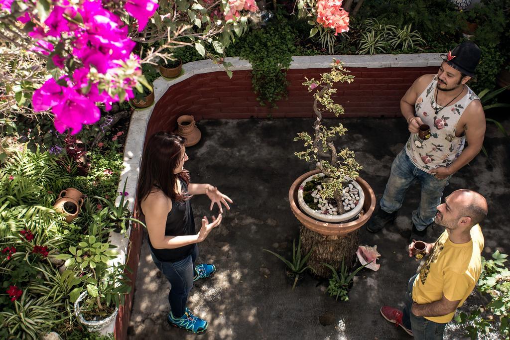 Punto Df - Airport Hostel Mexikóváros Kültér fotó