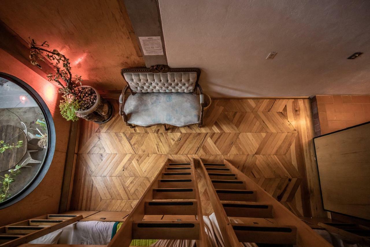 Punto Df - Airport Hostel Mexikóváros Kültér fotó